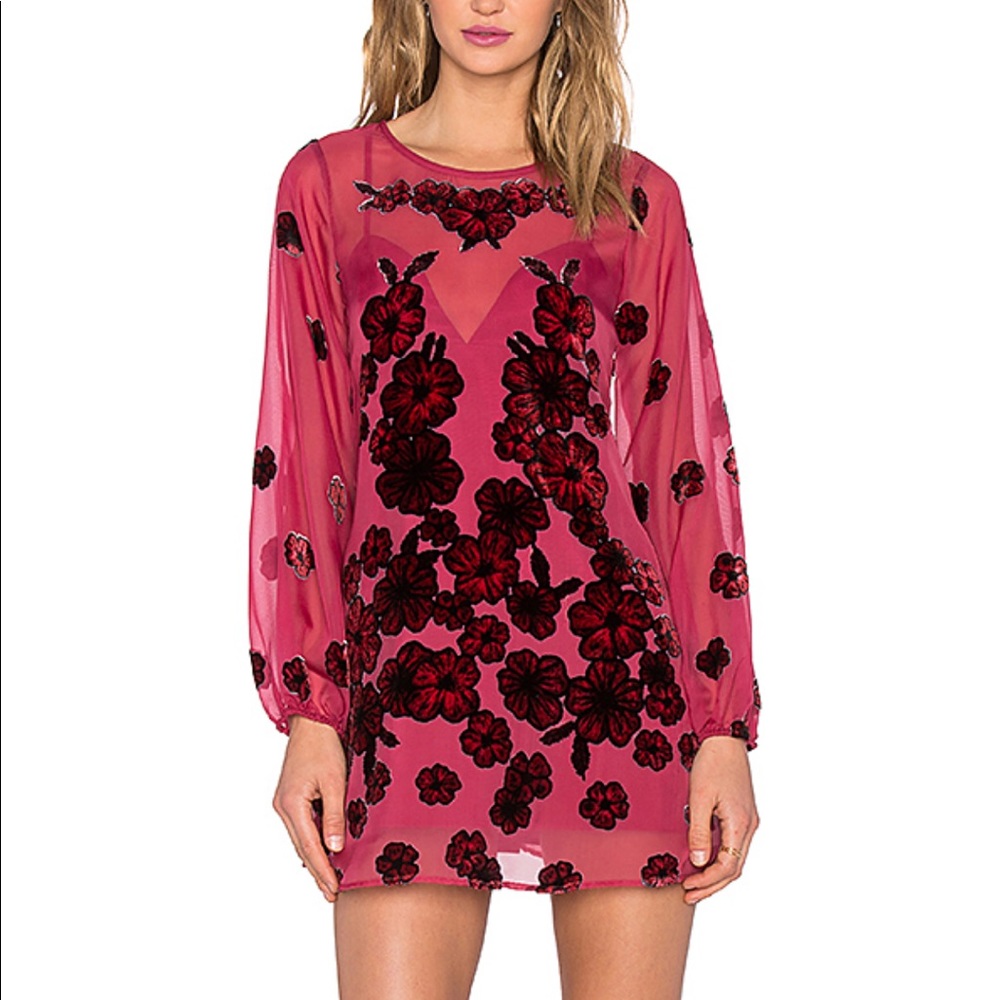 For Love and Lemons Heather Mini Dress